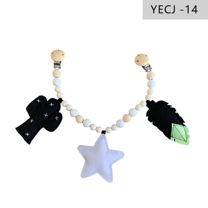 Nordic style baby pacifier holder