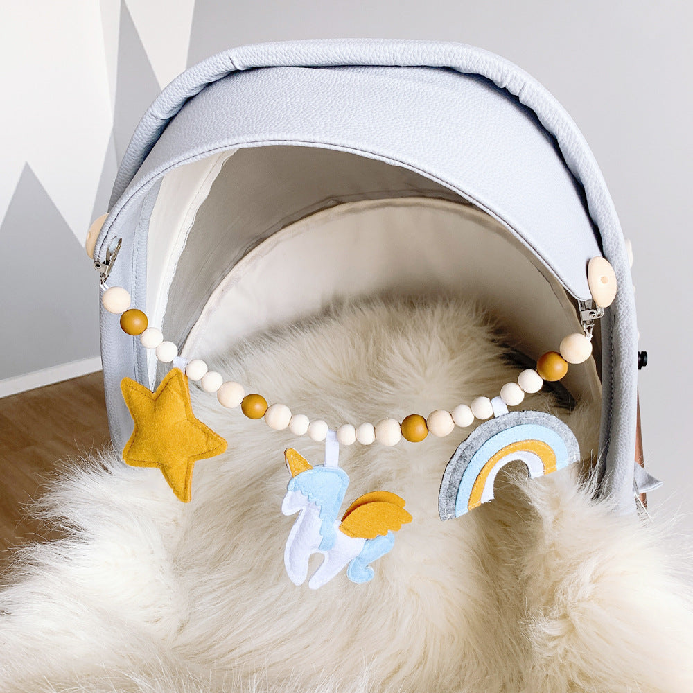 Stylish pacifier clip and teething accessory