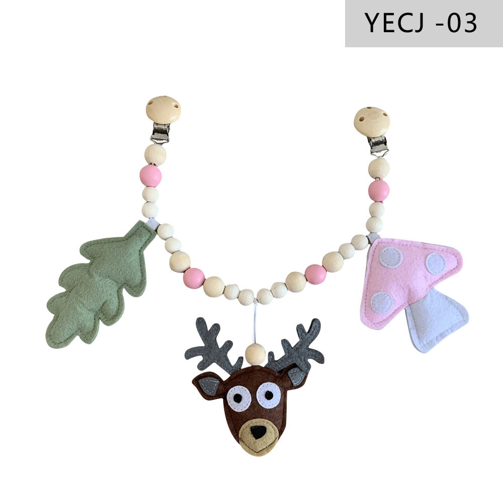Nordic style baby pacifier holder