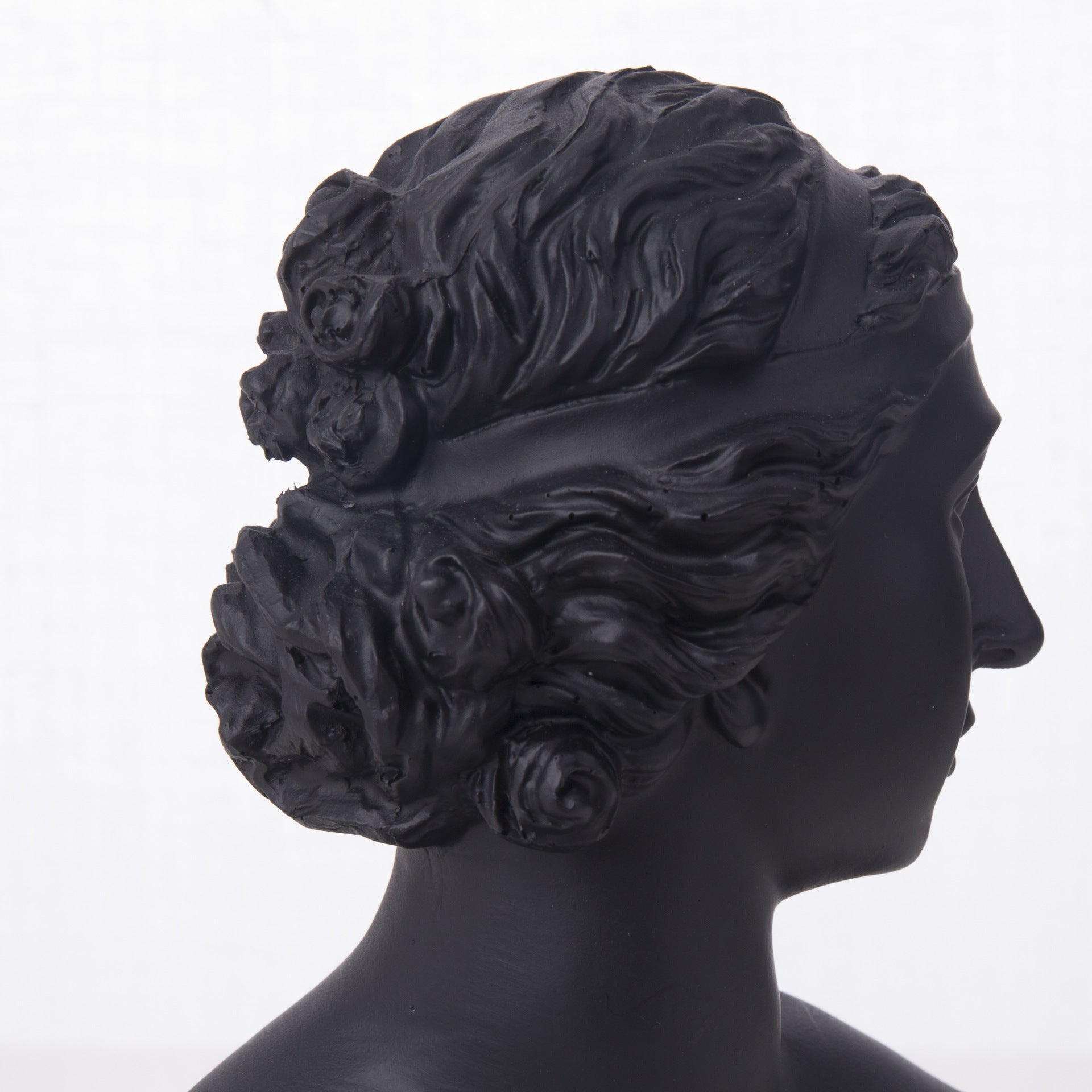 sophisticated white mannequin jewelry stand