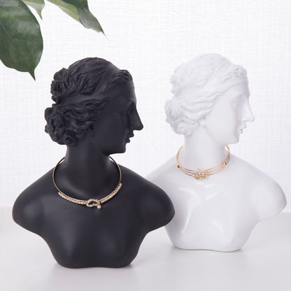 nordic design mannequin for necklace display