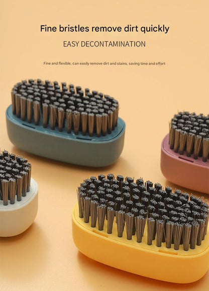 Multi-functional cleaning brush close-up