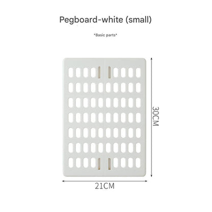 gray storage shelf for bathroom essentials