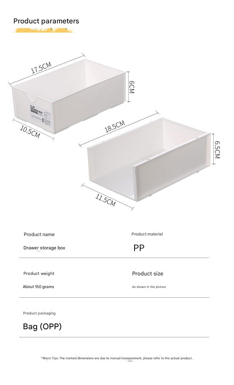Durable plastic desk organizer with grey color option