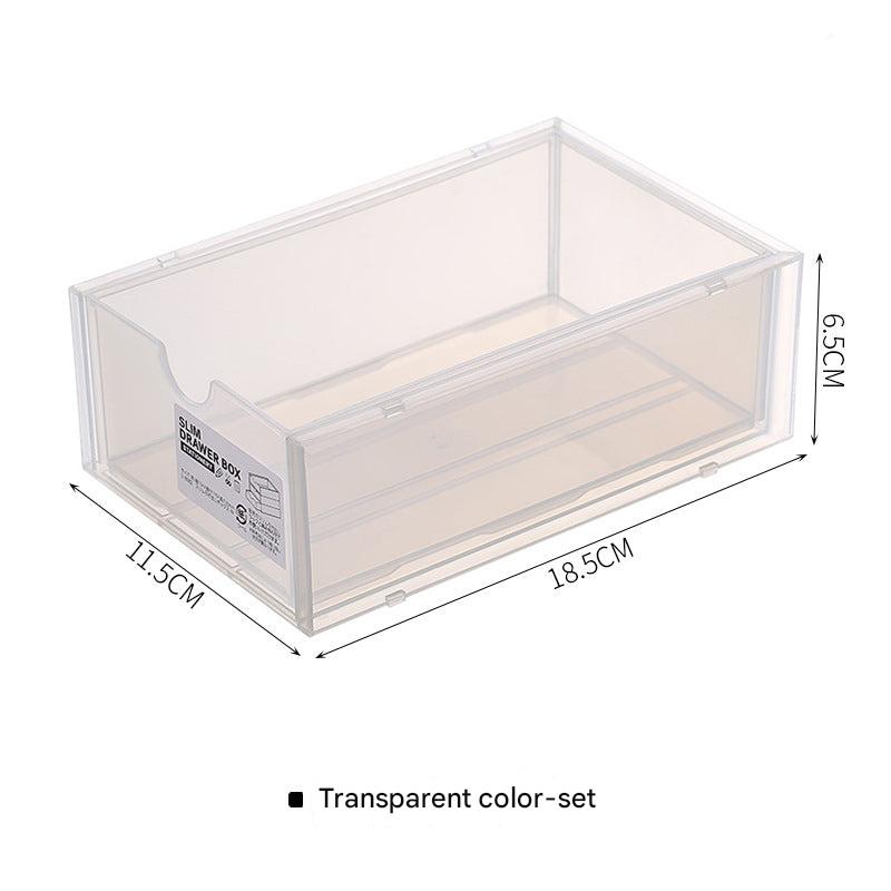 Multi-functional storage box for cosmetics and office supplies