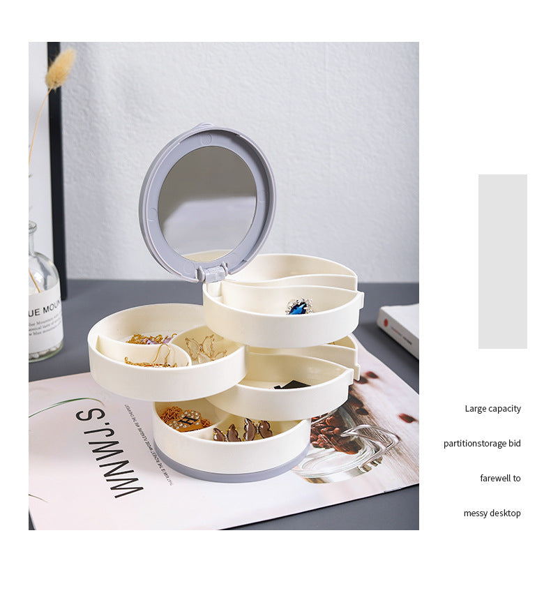 Elegant jewelry storage for necklaces and rings