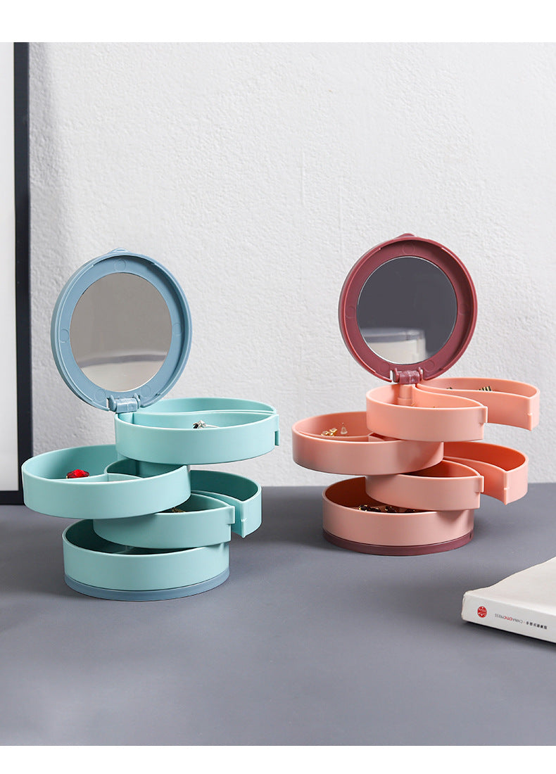 Dust-proof jewelry box with modern design