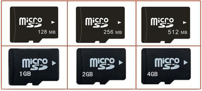 8G memory card included with USB cable