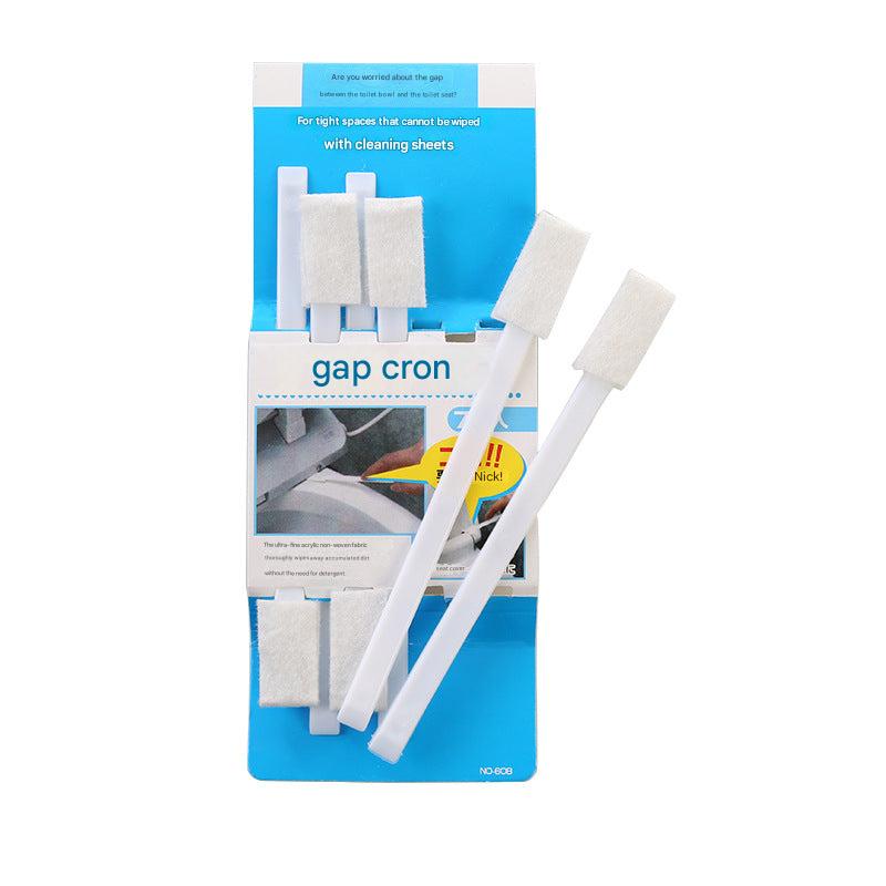 Disposable toilet gap brush set image 1