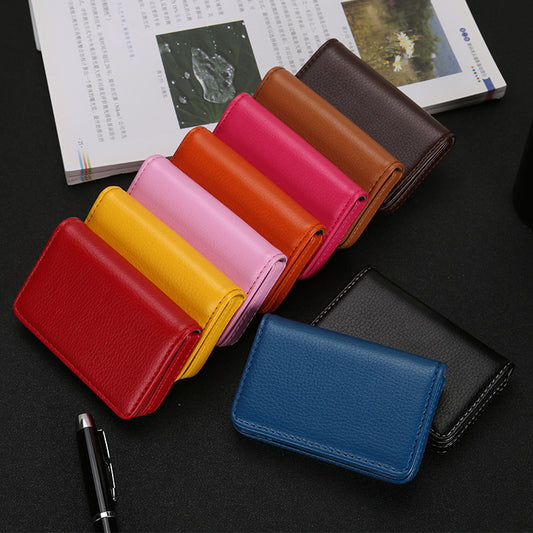 Business card holder yellow color