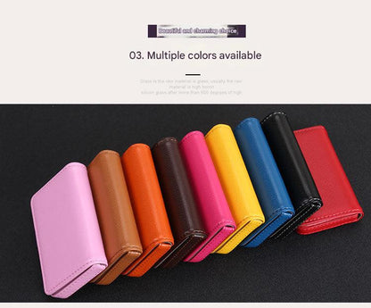Business card holder yellow color