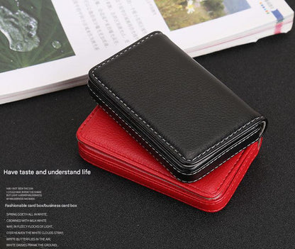 Business card holder pink color
