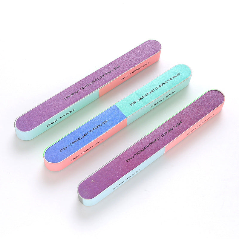 image of professional 6-sided nail buffer for nail care
