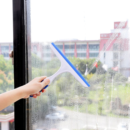 blue glass squeegee tool