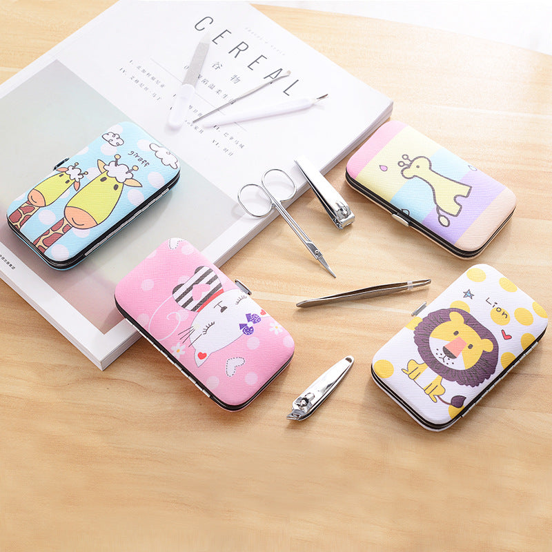 Cute Cartoon Nail Care Kit Image 7