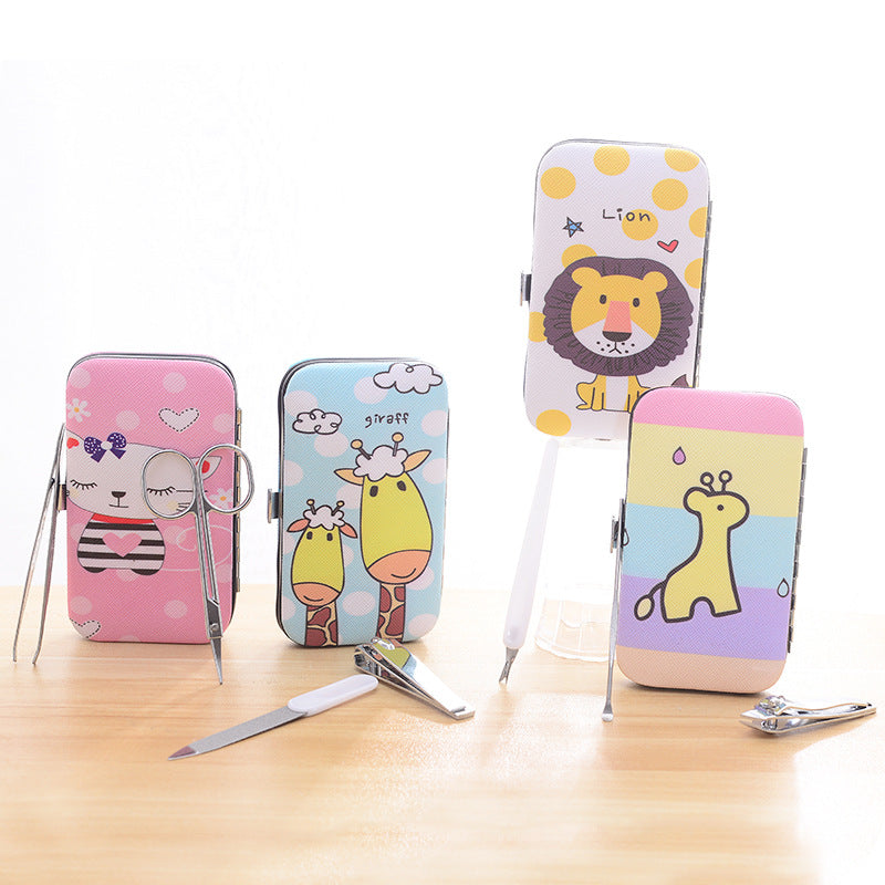 Cute Cartoon Nail Care Kit Image 9
