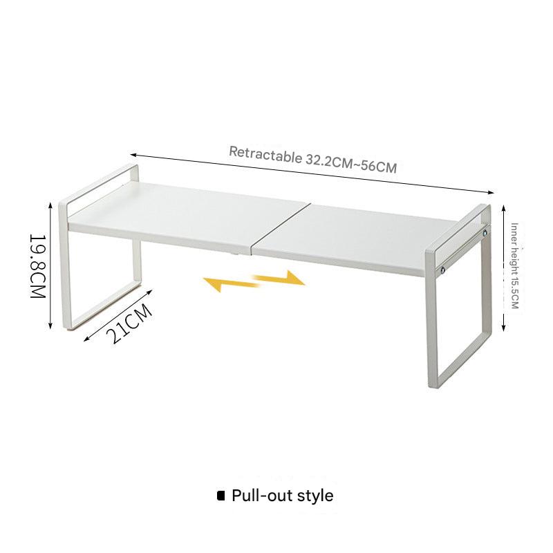 Versatile shelving unit for kitchen essentials