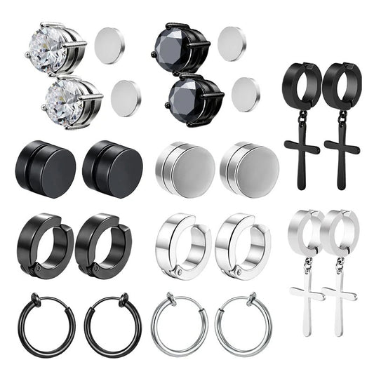 Multiple pairs of non-pierced earrings image 10