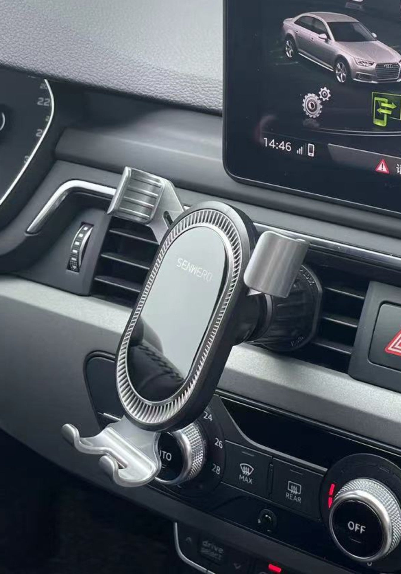 Different color options for car phone holder
