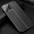 Leather grain - black