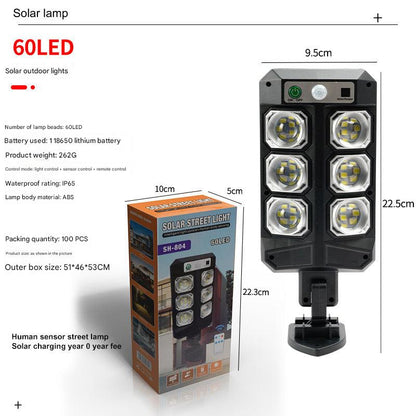 Waterproof LED outdoor garden light at night