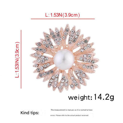 brooch styled with scarf image 9