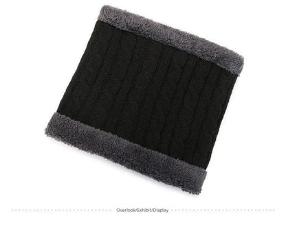 Knitted Neck Warmer Navy