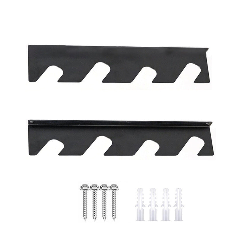 Wall-mounted garden tool organizer image 6