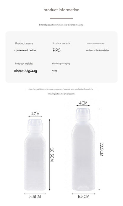 Squeeze oil dispenser bottle image 8