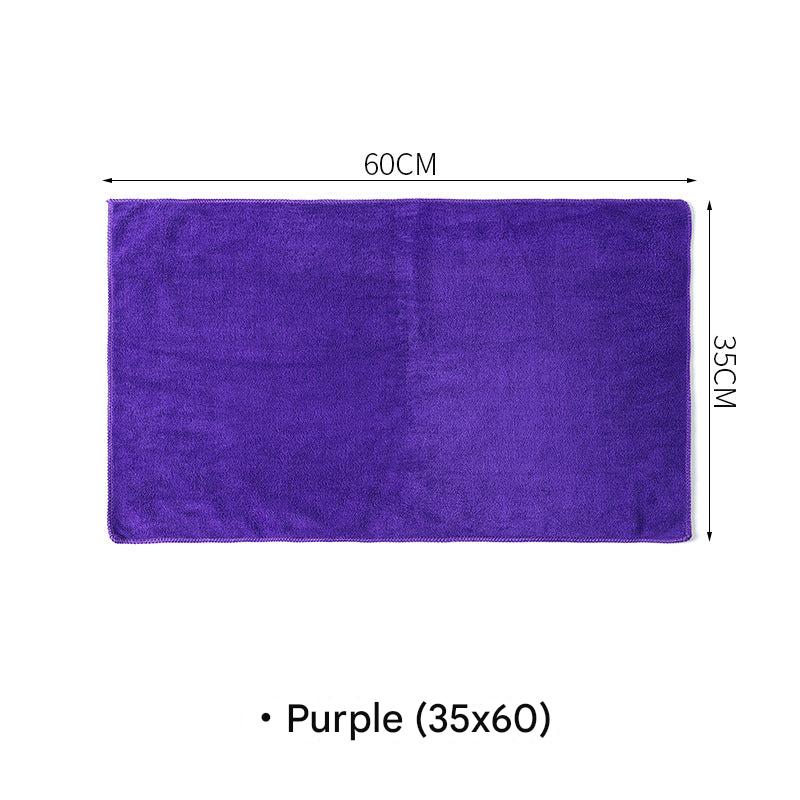 Microfiber cloth in a stack