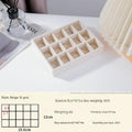 Beige Small 15-Compartment Tray (Pack of 1)