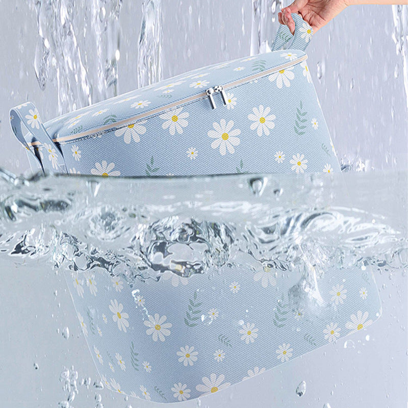 Cube-style storage bag for home organization