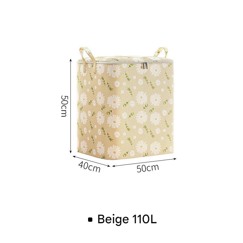 Non-woven storage bag blue daisy