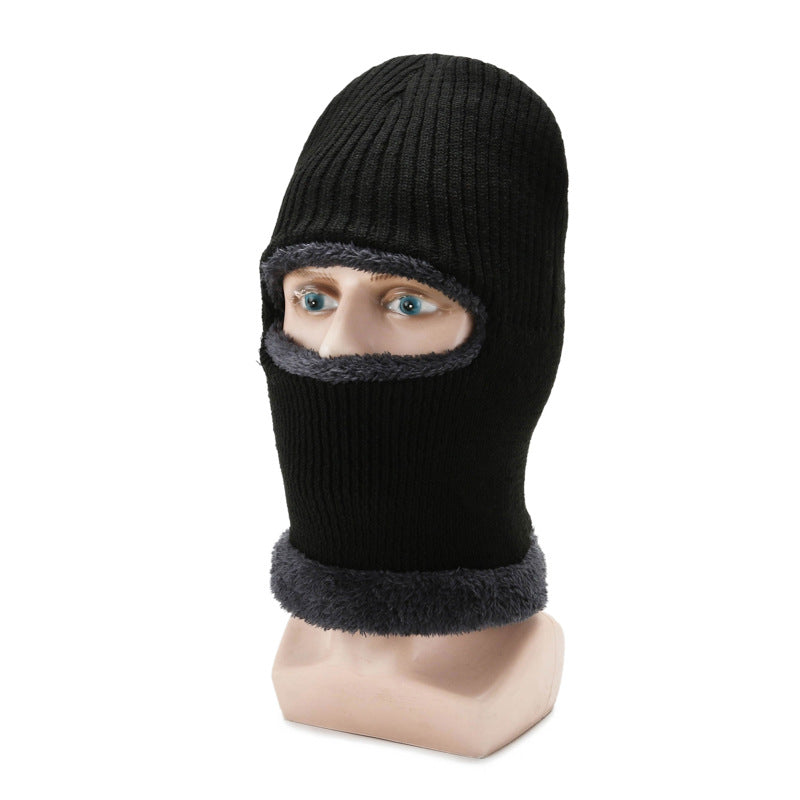 unisex knitted winter beanie in gray