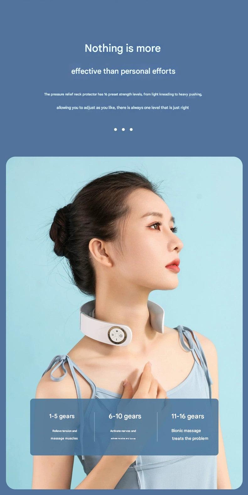 Neck massager color options