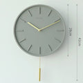 11 inch (28CM) - Scale Long Pendulum Moon Rock Gray