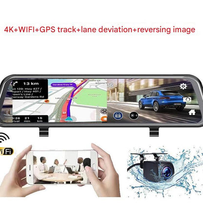 rear view mirror dash cam installation setup