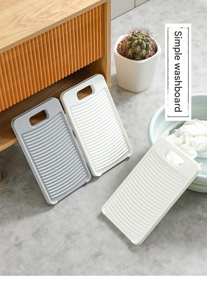 Multi-functional plastic laundry board
