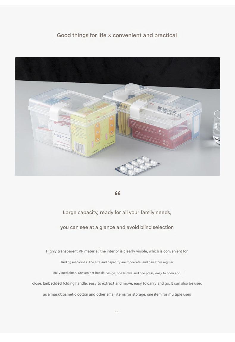 Japanese style transparent storage container