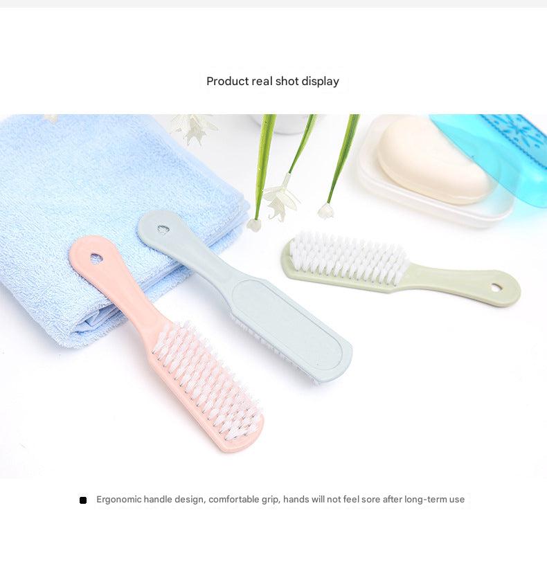 Green soft bristle brush for clothes
