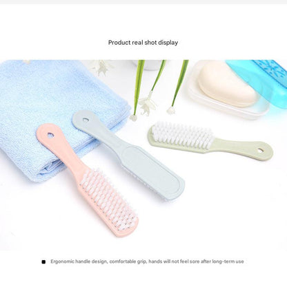 Green soft bristle brush for clothes