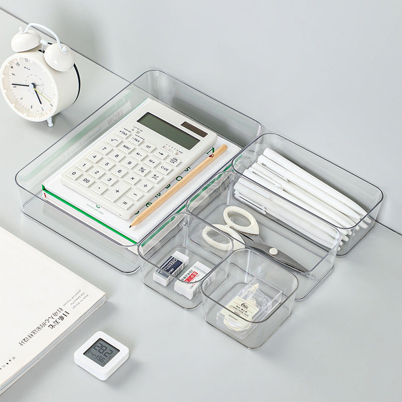 Stylish desk storage box for easy access