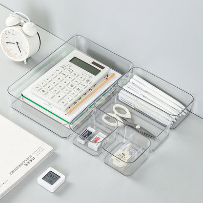 Stylish desk storage box for easy access