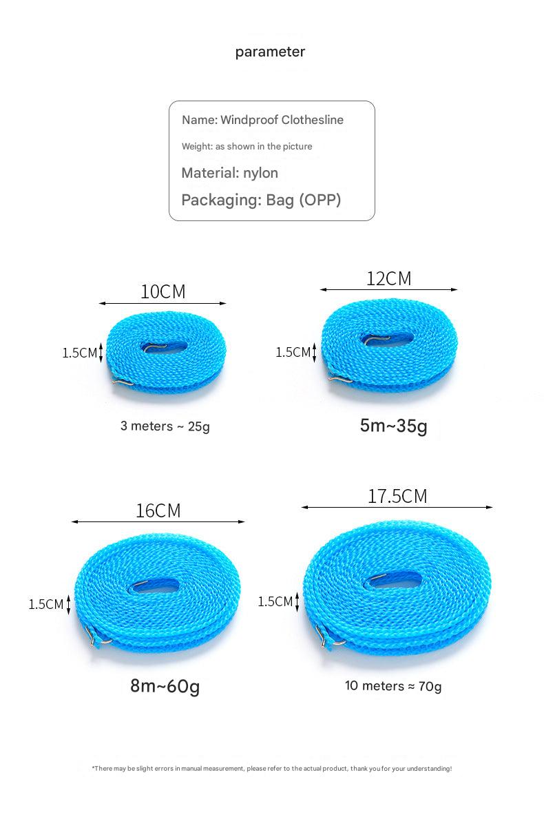 Durable nylon clothesline