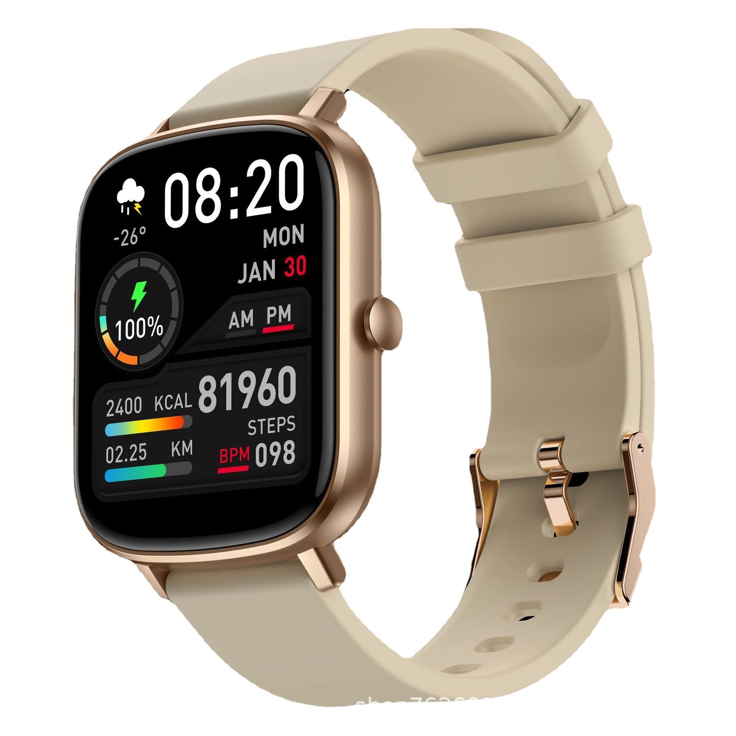 P55 Smartwatch health monitoring features