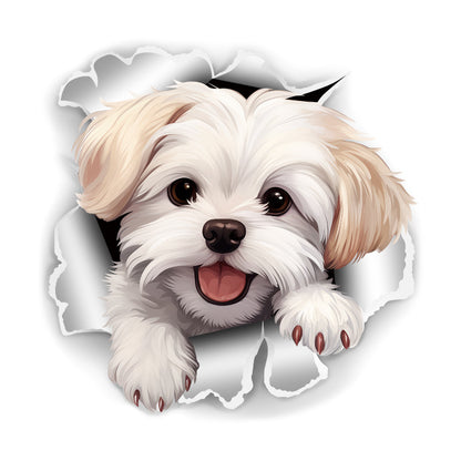 Charming toilet stickers for pet lovers image 7