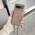 Khaki left and right crossbody