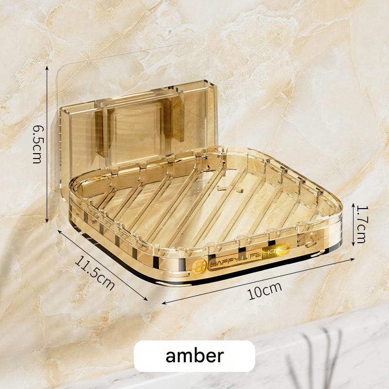 Stylish soap dish in bathroom setting image 2
