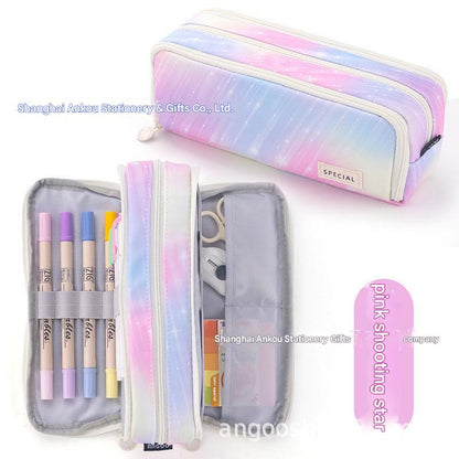Angoo pencil case with intricate fairy pattern