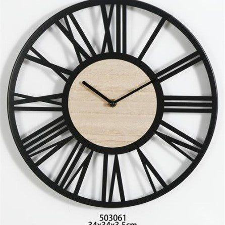 Nordic Iron Wall Clock image 2